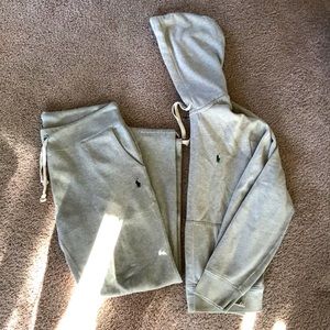 Ralph Polo sweat suit